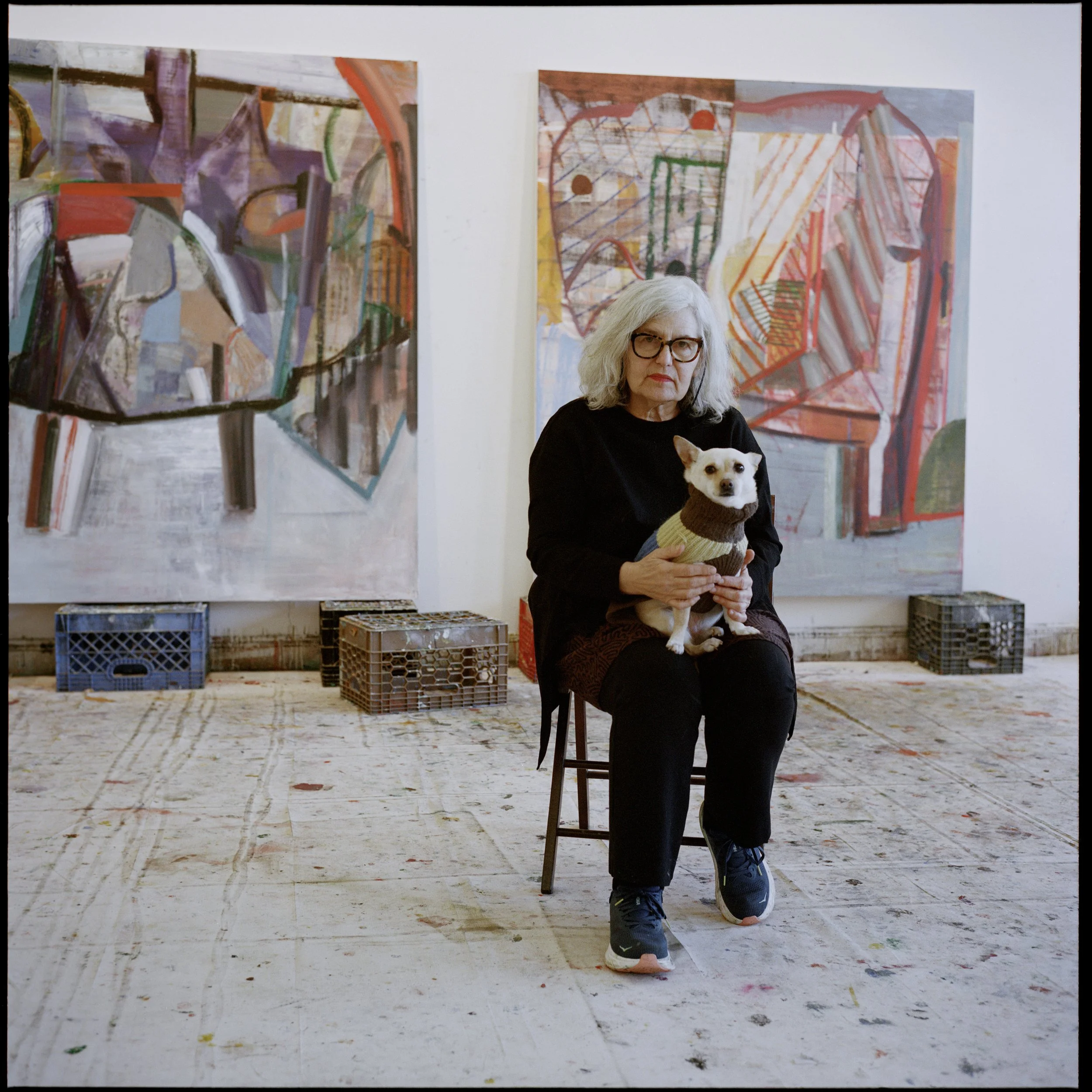  Painter Amy Sillman for Luncheon Magazine 