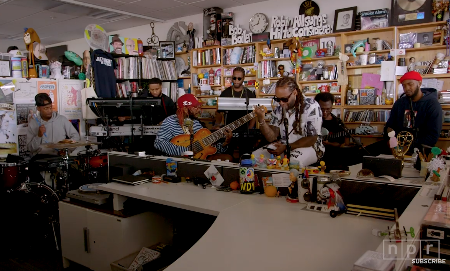 VIDEO: Cinderella | NPR Tiny Desk | Mac Miller Tribute- [Ty Dolla $ign]
