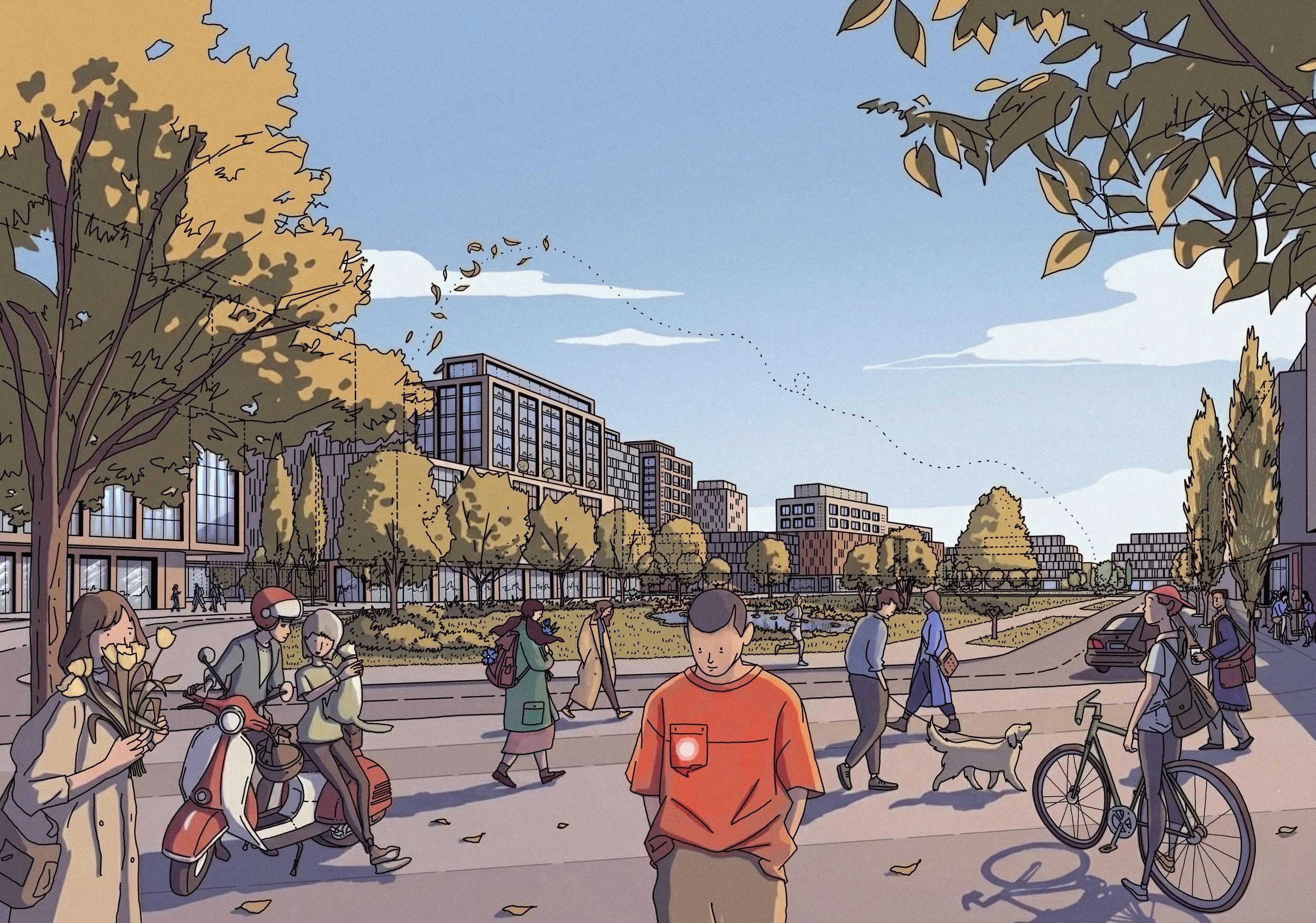 Architectural Illustration; Cinematic Architecture; Architecture Illustration