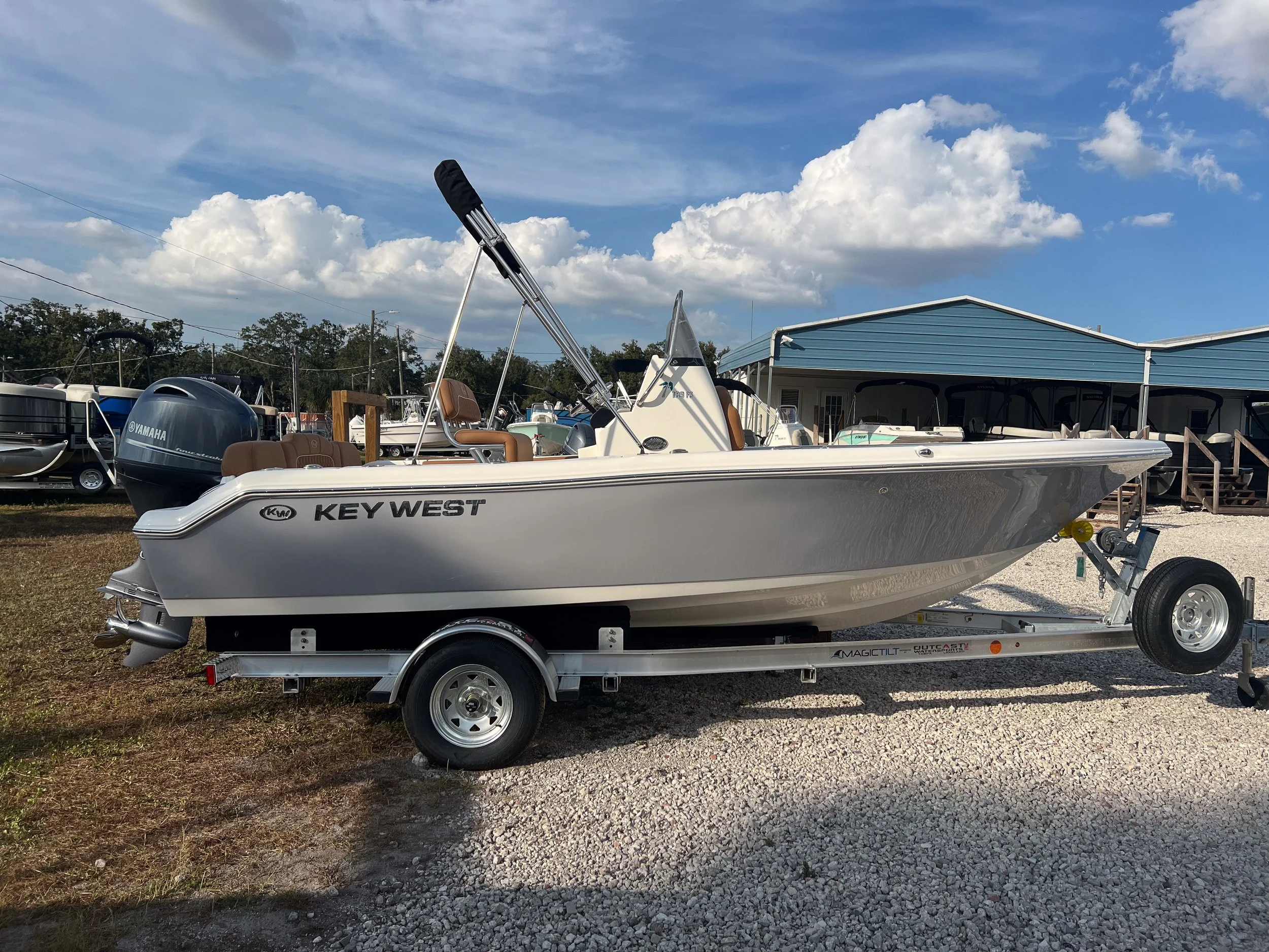 2026 KEY WEST 189 FAMILY SPORTSMAN CENTER CONSOLE w/ YAMAHA F115XB