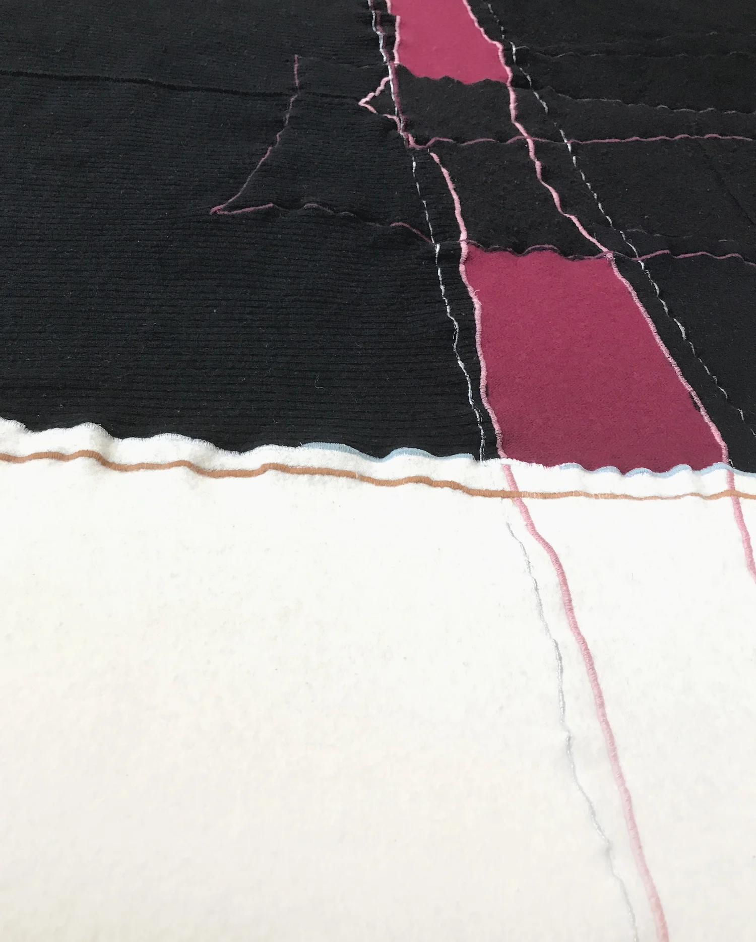   Detail, verso  25 x 36 inches 