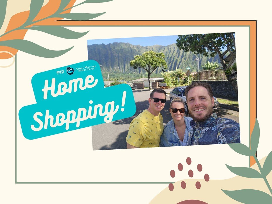 Our new home buyers have hit the ground running! Brian is ready to help them find a piece of paradise to call their home🌈🏠! Interested in learning more about the opportunities of home ownership? Contact our team of Military Relocation Specialists, 
