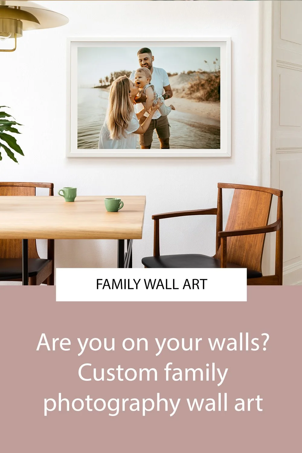 Are You on Your Walls? Why it's time to turn your next photo session into custom family wall art!