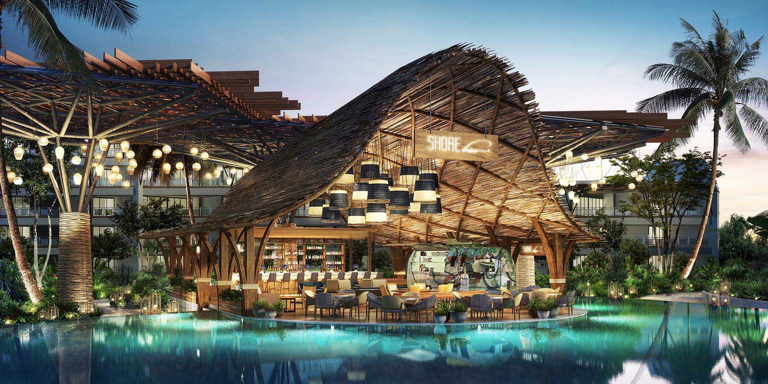 SHOREbar | Vidanta los Cabos, Boulevard San José s/n Lote 12 Campo de Golf - Tel: 800.887,0738 Yes, Adam is still trying to force people to SHOREbar…