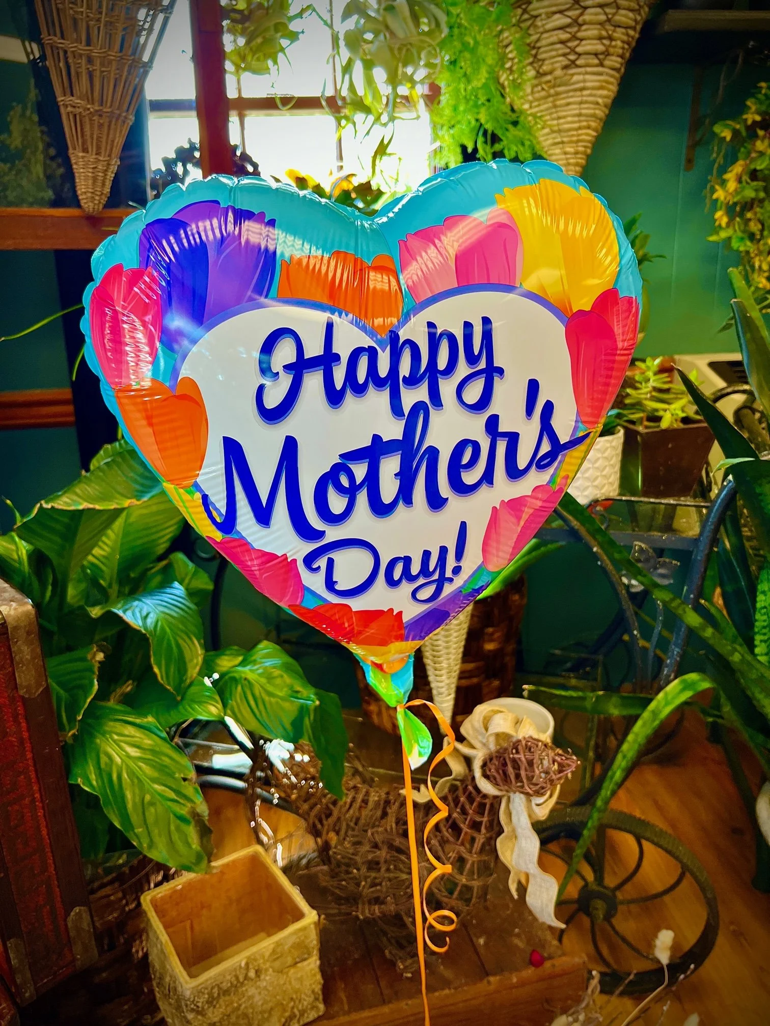 Add a Mother's Day Mylar Balloon