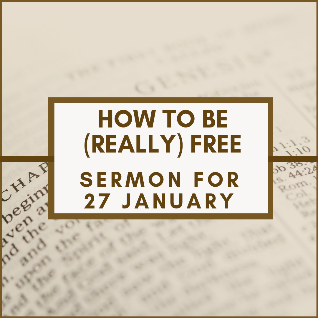 How to be (really) free