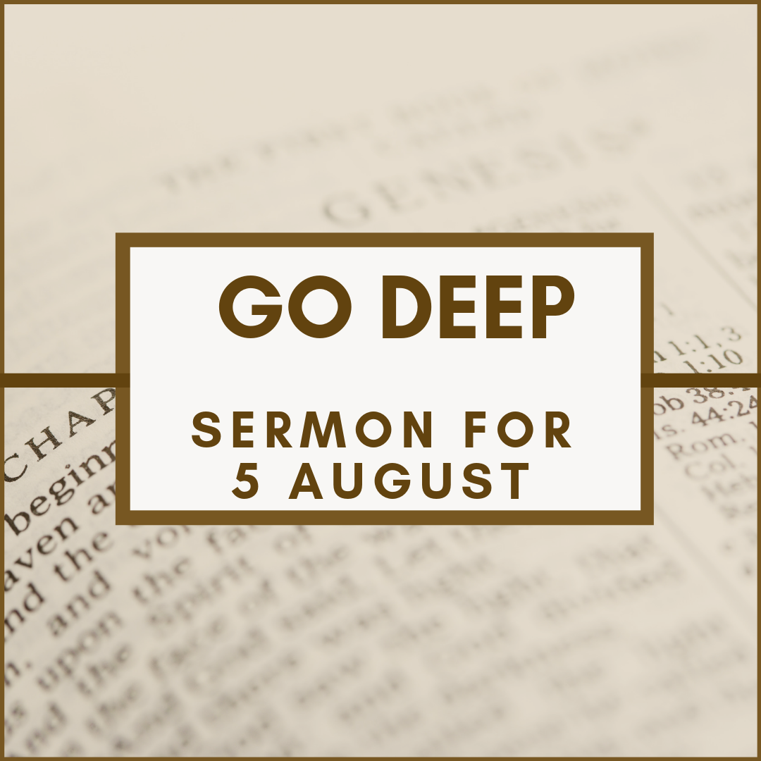 Go deep
