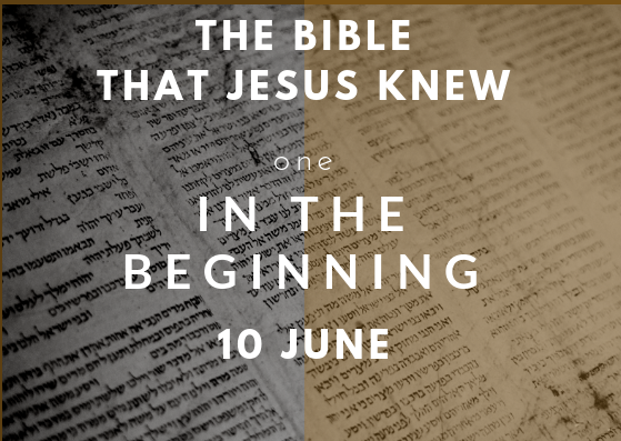 The Bible Jesus knew: In the Beginning