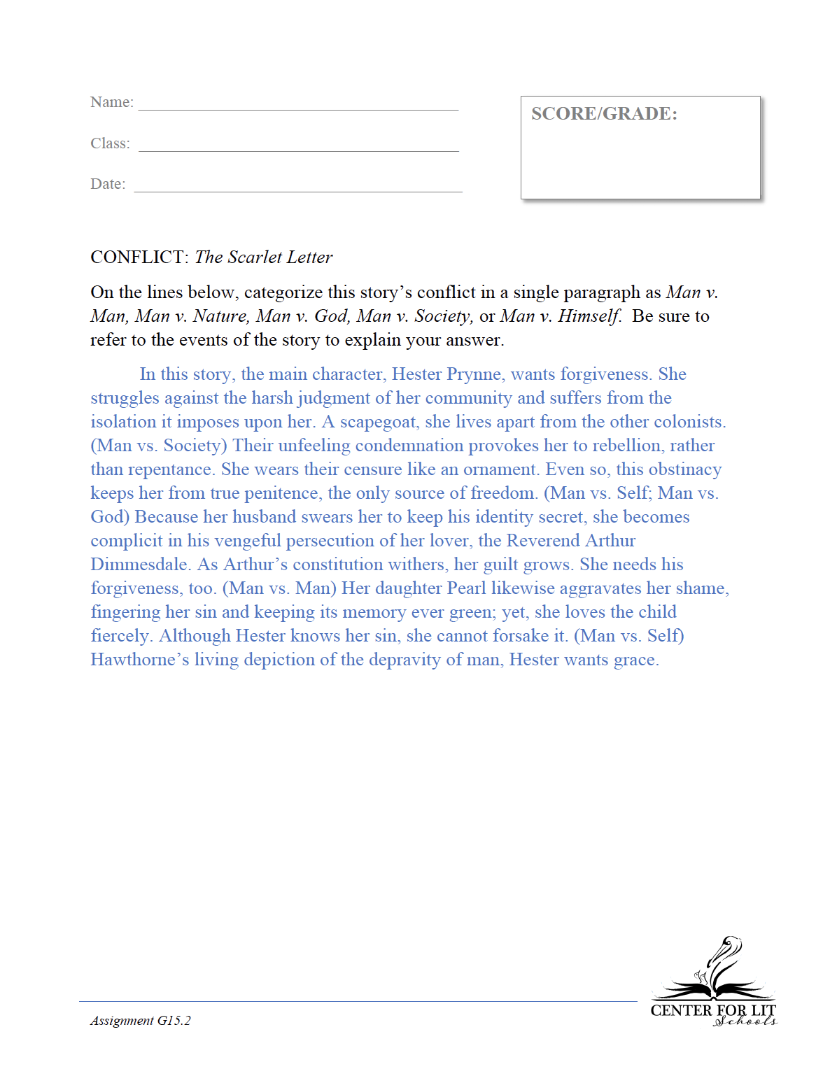 G15.2: The Scarlet Letter