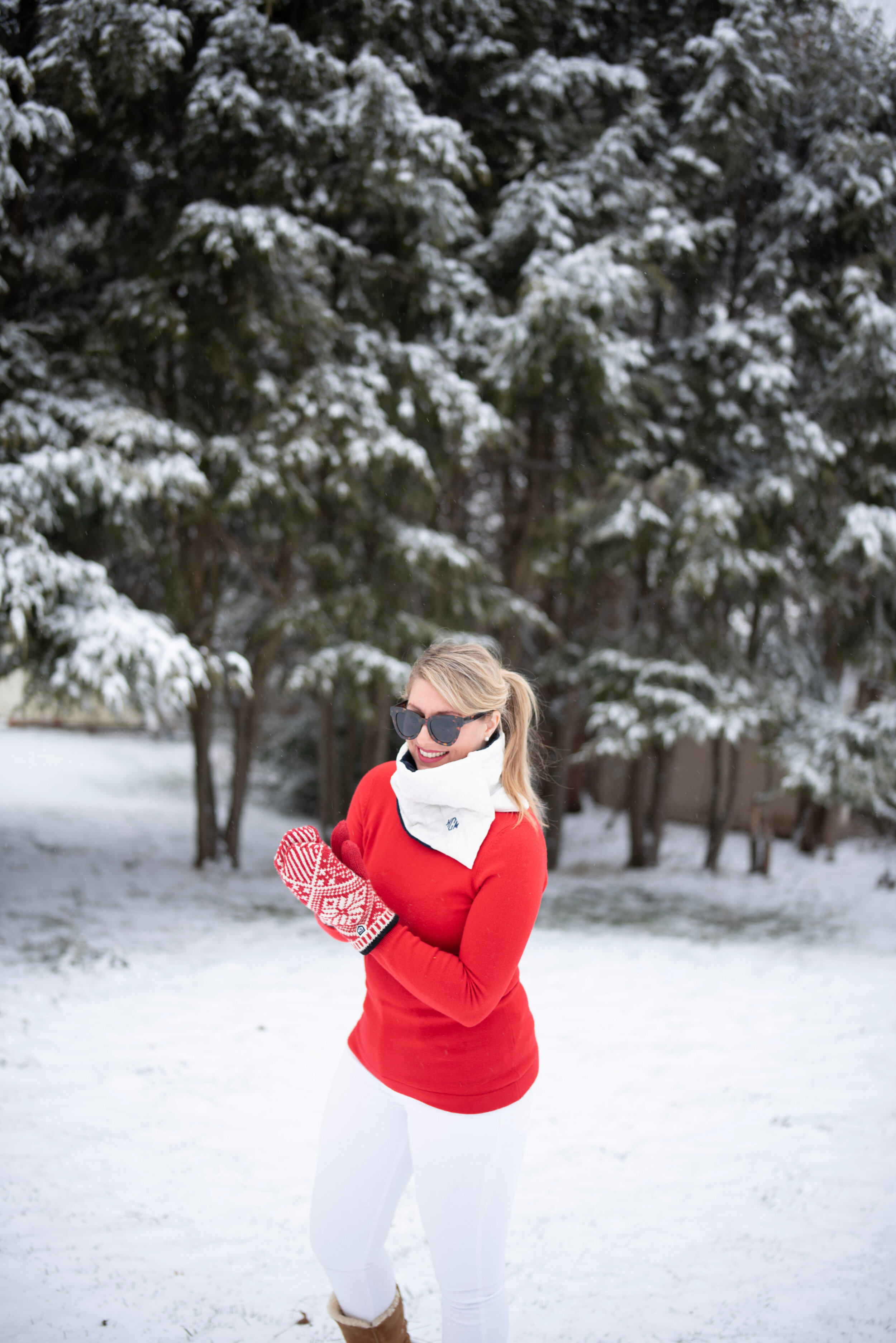 Staying Warm with the Powder Puff Collection — Kristy & New England