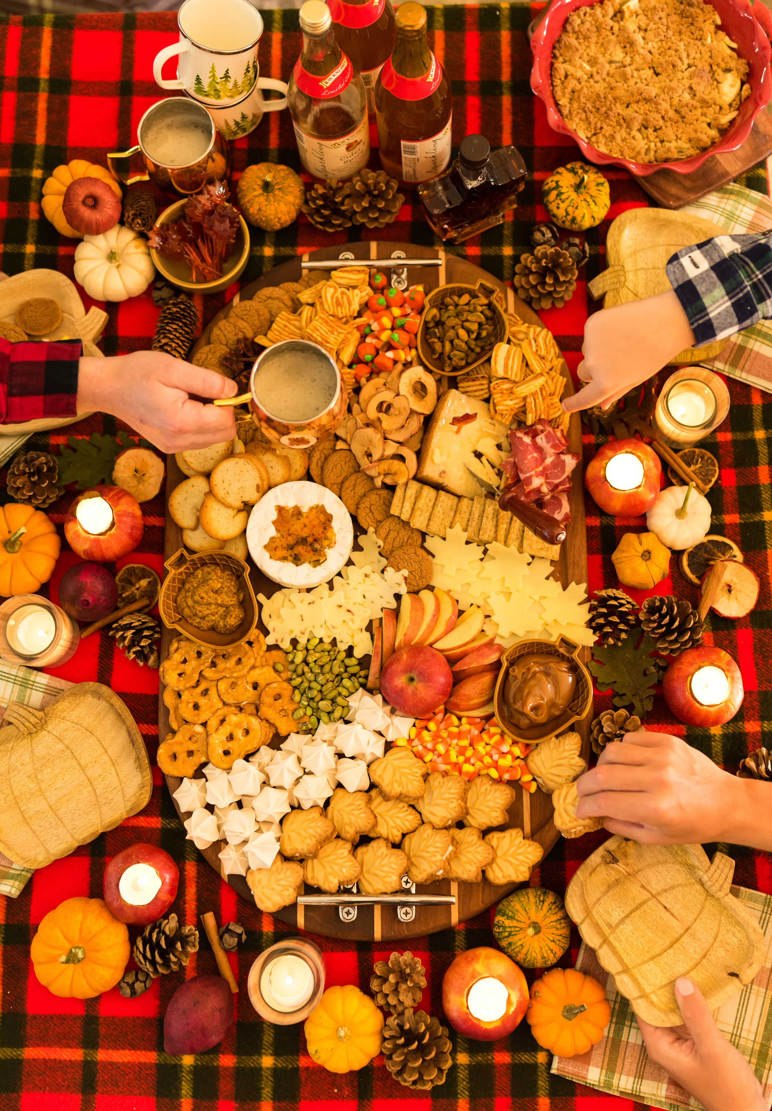 Fall Entertaining and an Autumnal Charcuterie Board