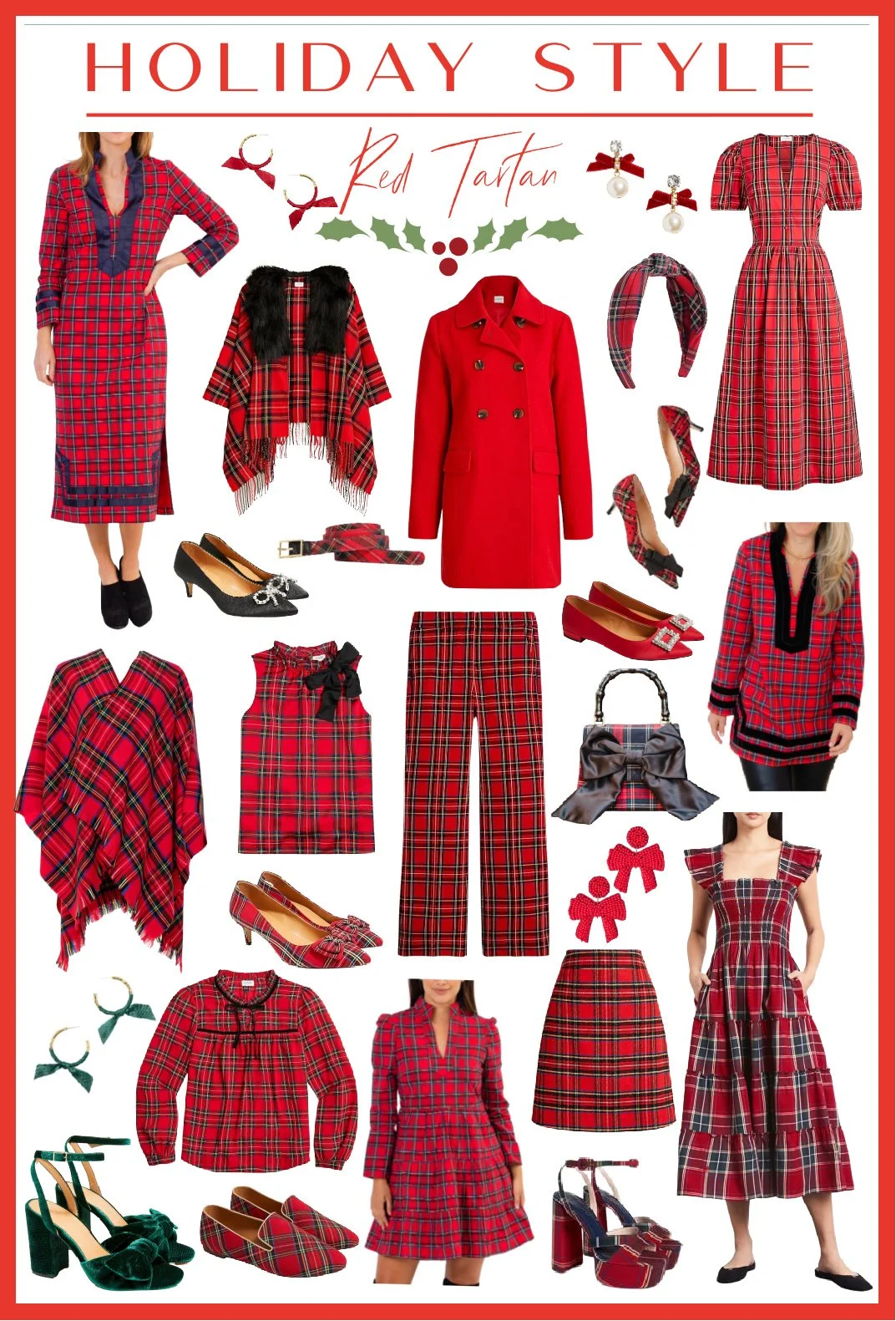 Holiday Style Guide no. 001 | Red Tartan