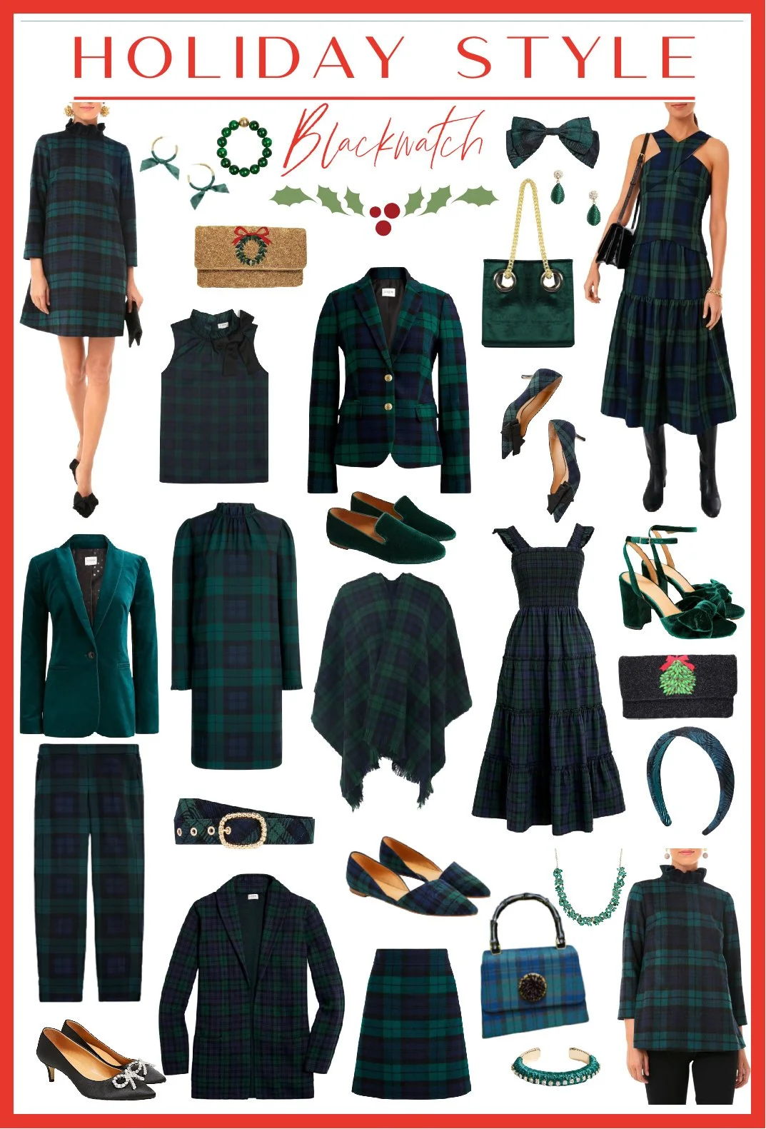 Holiday Style Guide no. 002 | Blackwatch Tartan