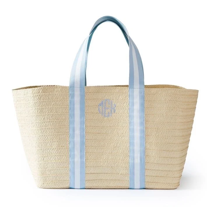 OVERSIZED RIBBON BEACH TOTE