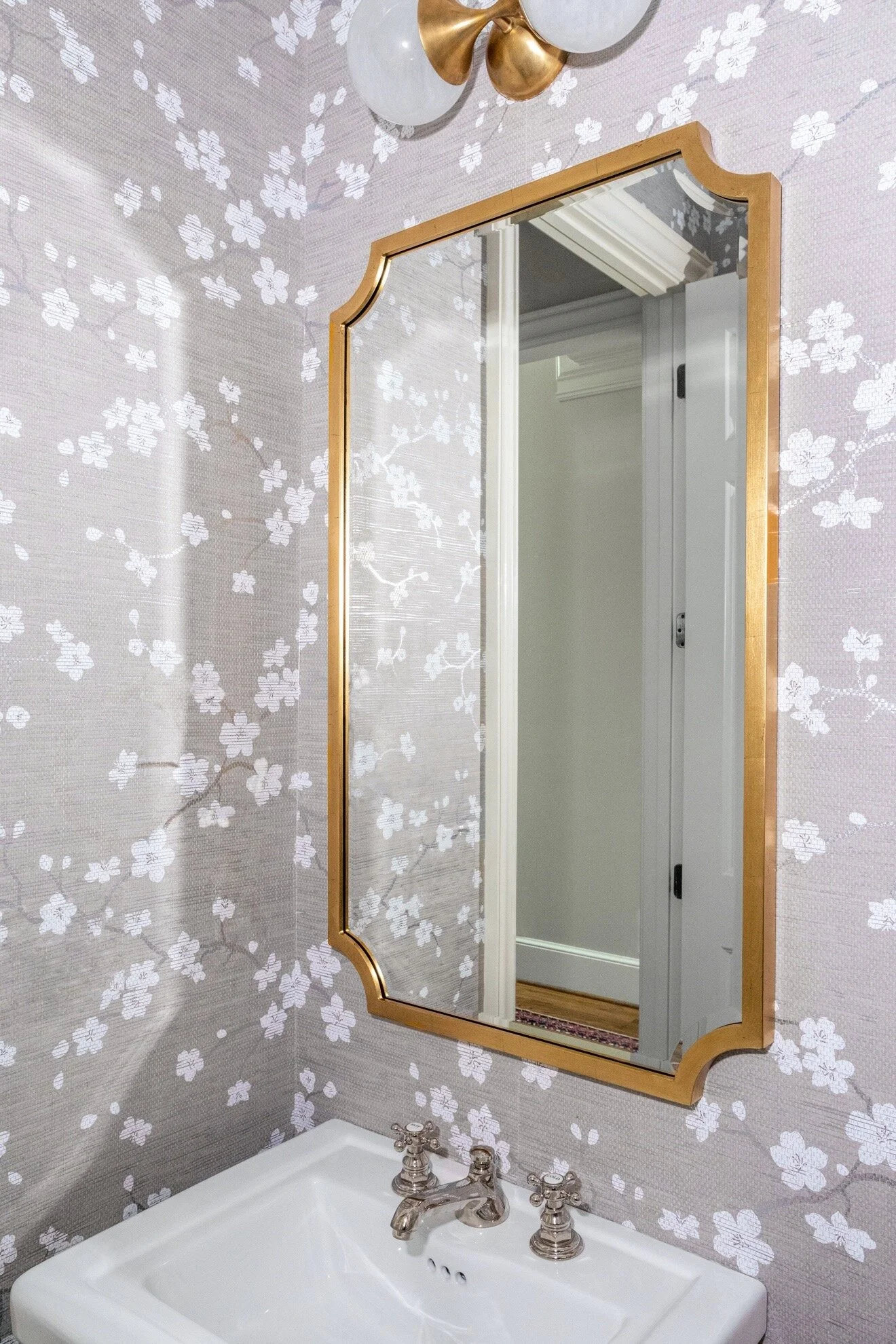 "Make it Beautiful" Powder Bath Renovation Project — Morse Design