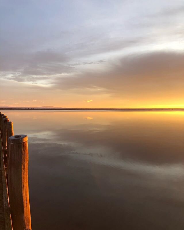 This morning at dawn on the Gippsland Lakes at the bottom of my garden.  Thinking of all the future hopes and dreams; the weddings and celebrations of life yet to share. Life is just on pause for a while. I&rsquo;m so grateful for what is good in my 