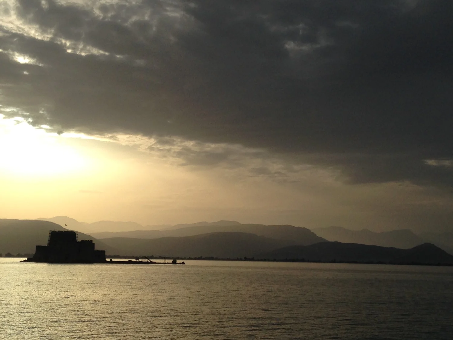 Bourtzi Fortress, Nafplio, Argolida, Peloponnese