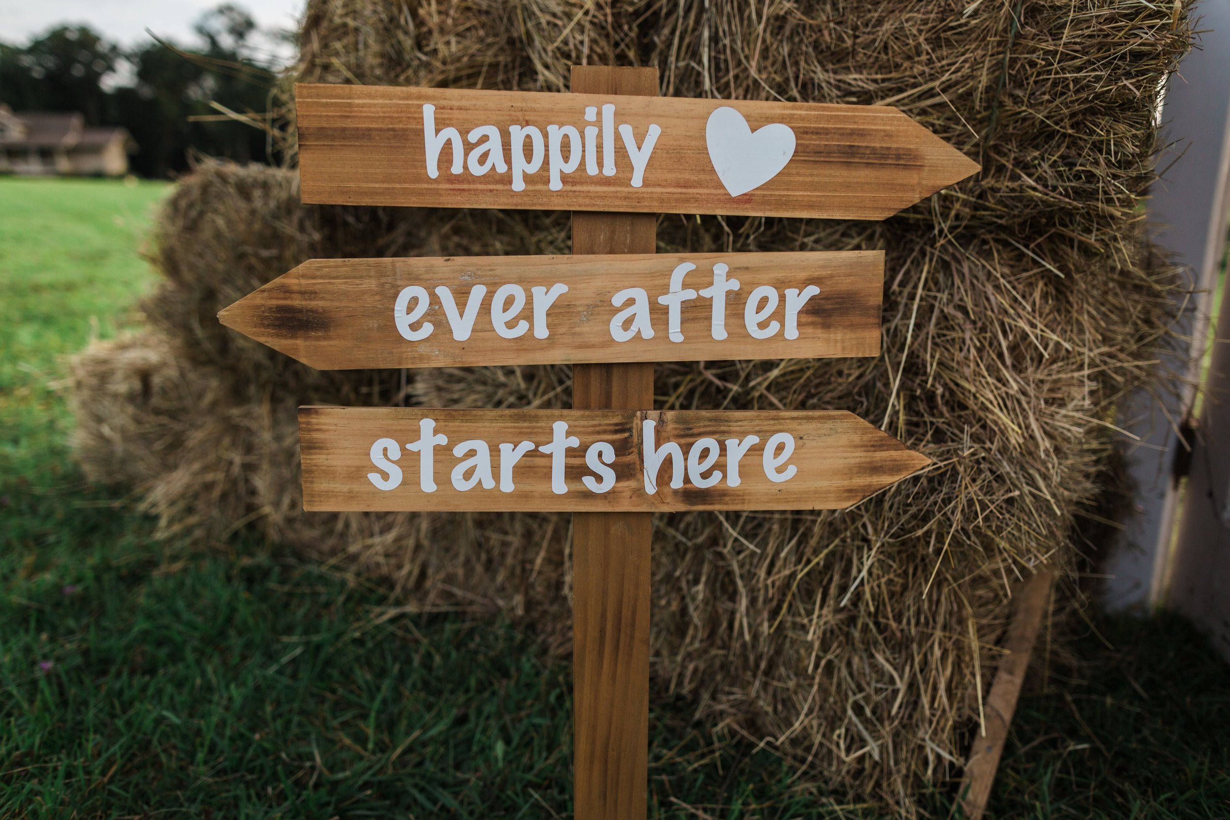 happily ever after sign