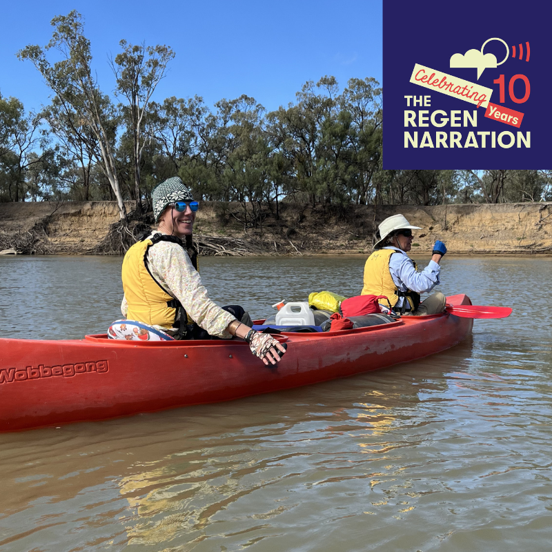 302. Canoeing the Murray/Dungala River 