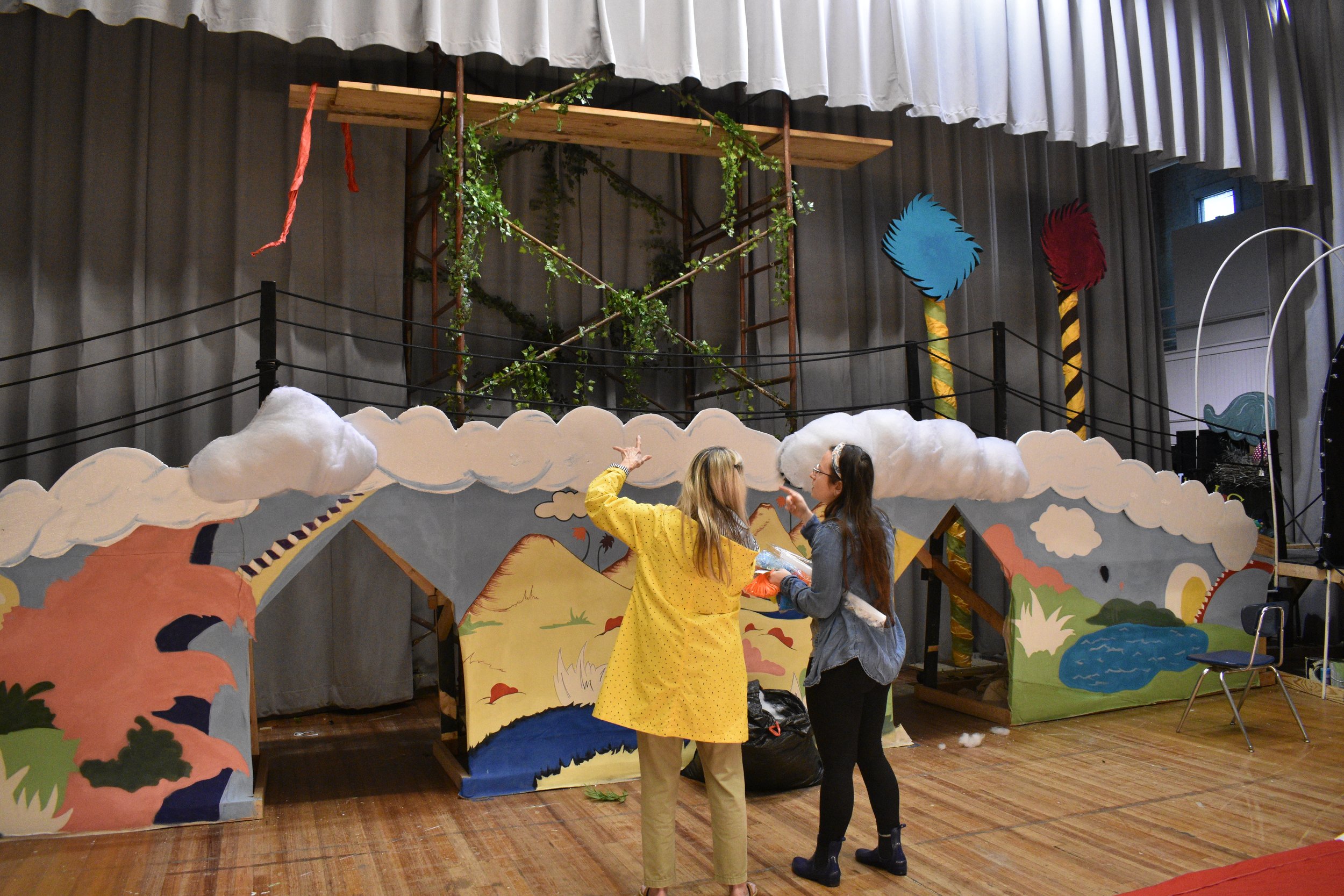 Behind the Scenes: GLT Crew Working Hard to Bring Dr. Seuss' World to Life in 'Seussical'