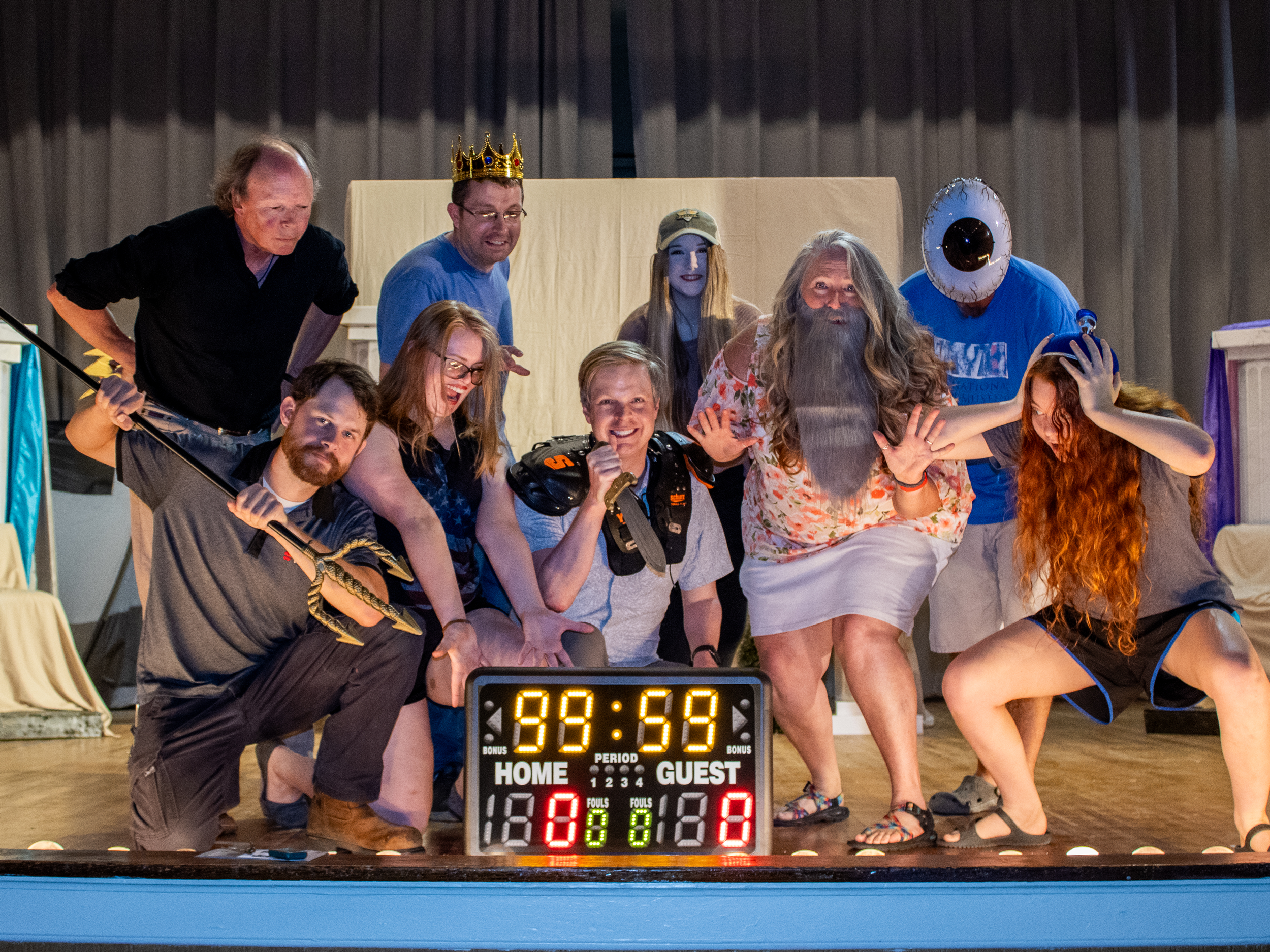 Unveiling the Hilarity: Greenwood Little Theatre Presents "The Iliad, the Odyssey and All of Greek Mythology in 99 Minutes or Less"