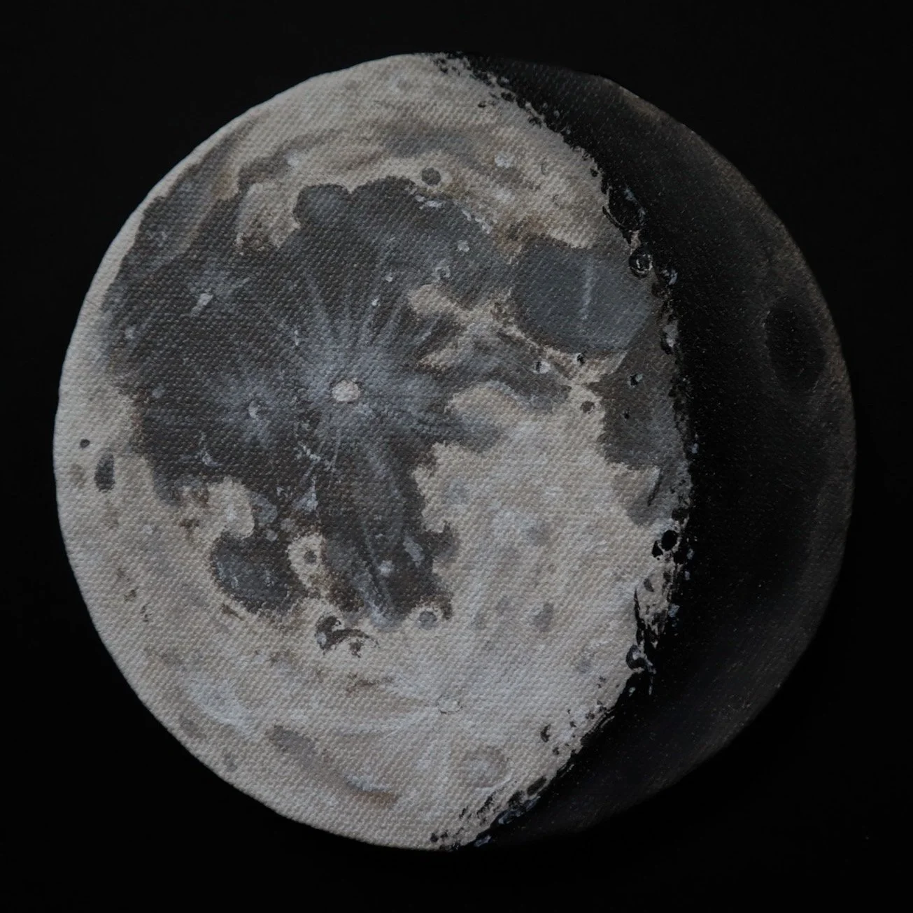 Waning Gibbous Canvas Print