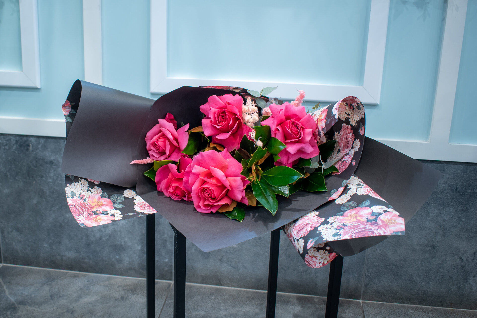 Pink Roses Bouquet