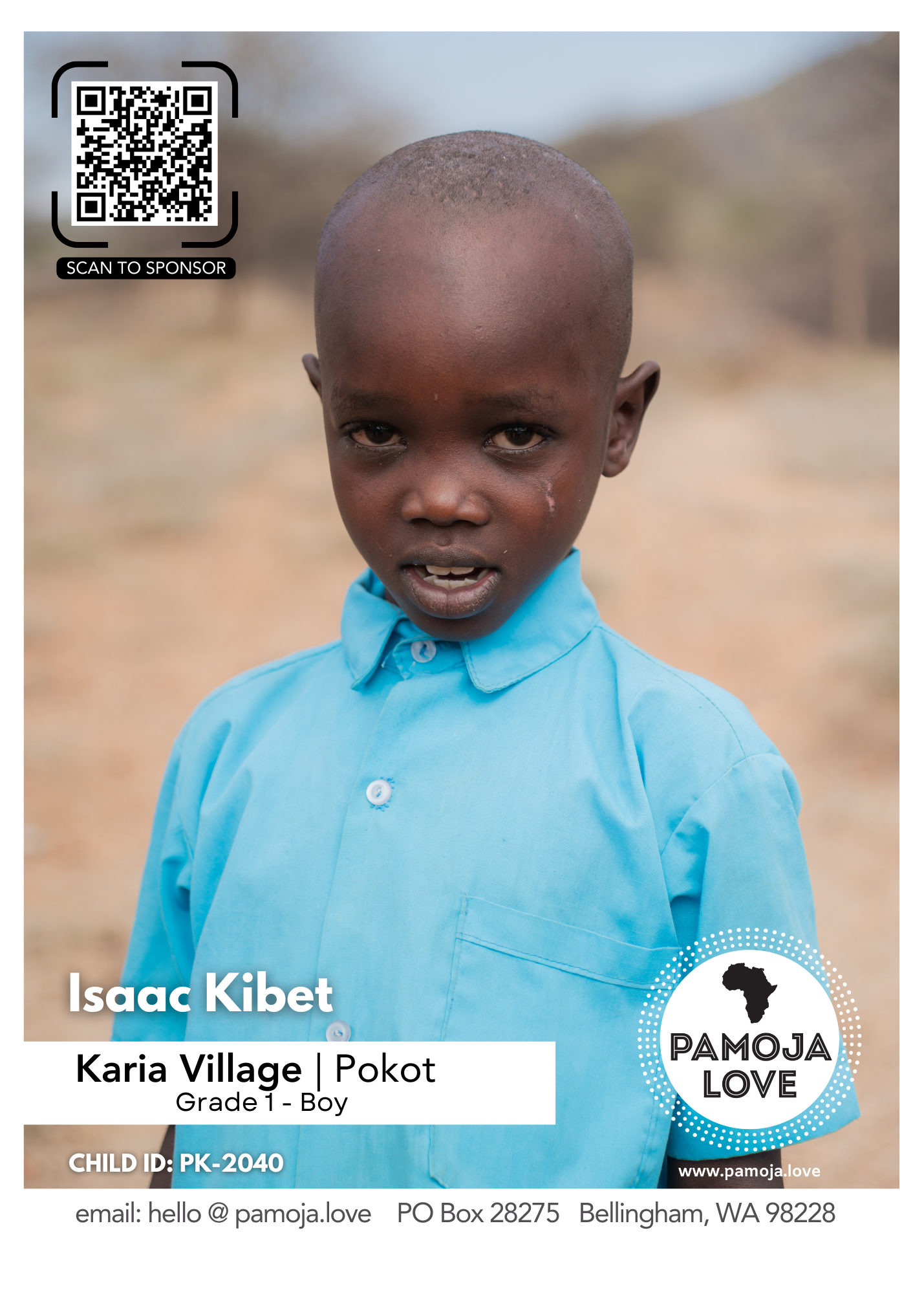 Isaac Kibet | Pokot PK-2040