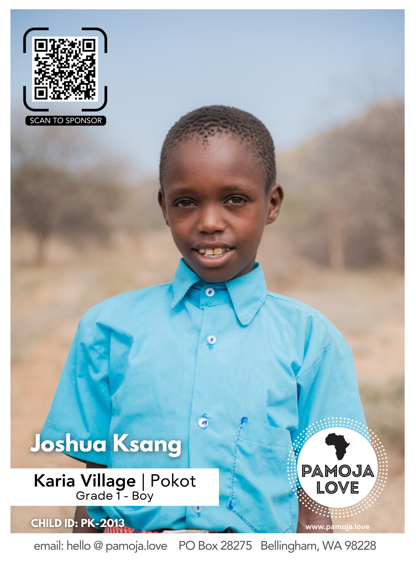 Joshua Ksang | Pokot PK-2013