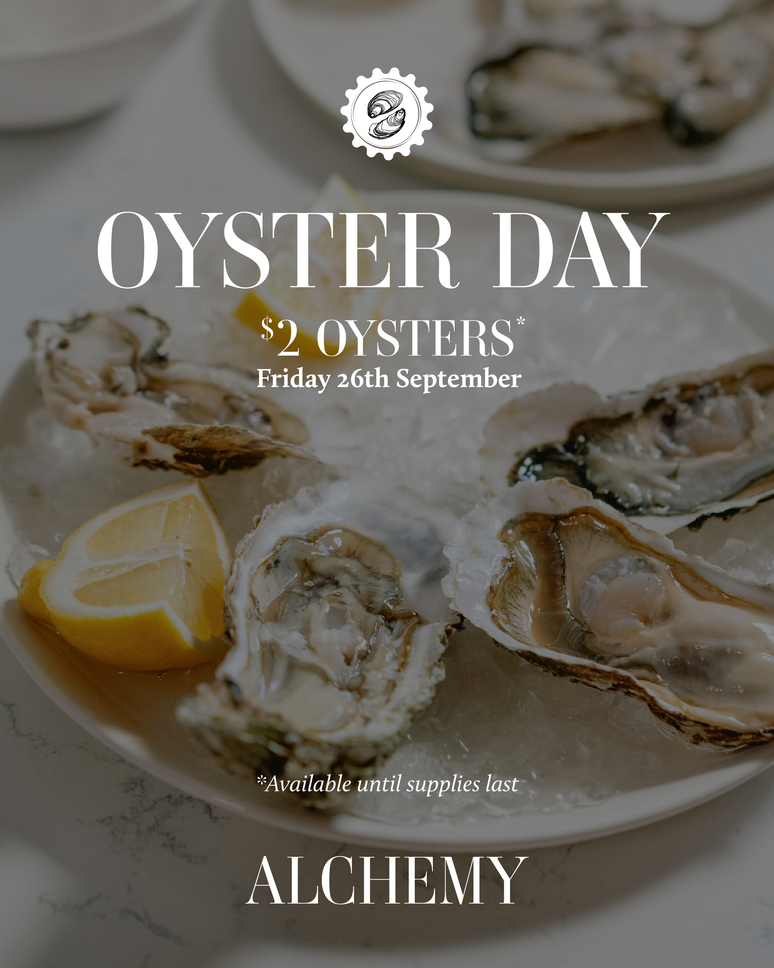 OYSTER DAY 🍋🦪 Join us for an irresistible offer!