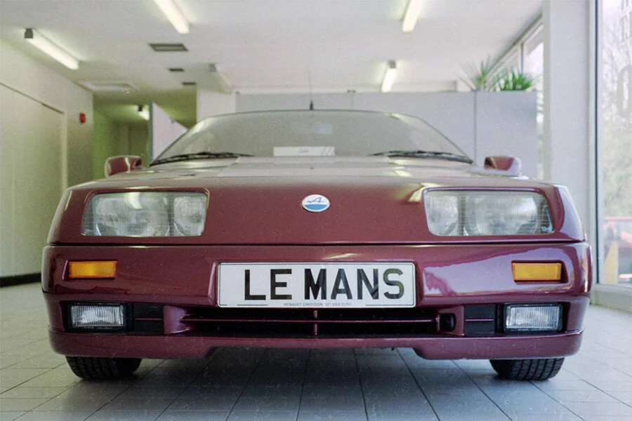 Car Spotting: Alpine GTA Le Mans at Renault Croydon 1991