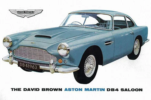 DB6 ラジエーター各種 DB5 アストンマーチンDB4 点る