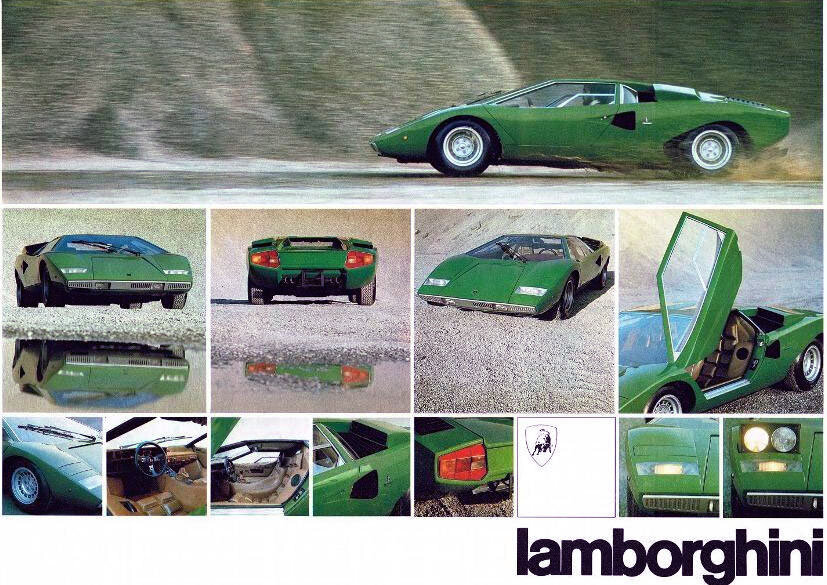 1972 Lamborghini Countach LP400 production prototype