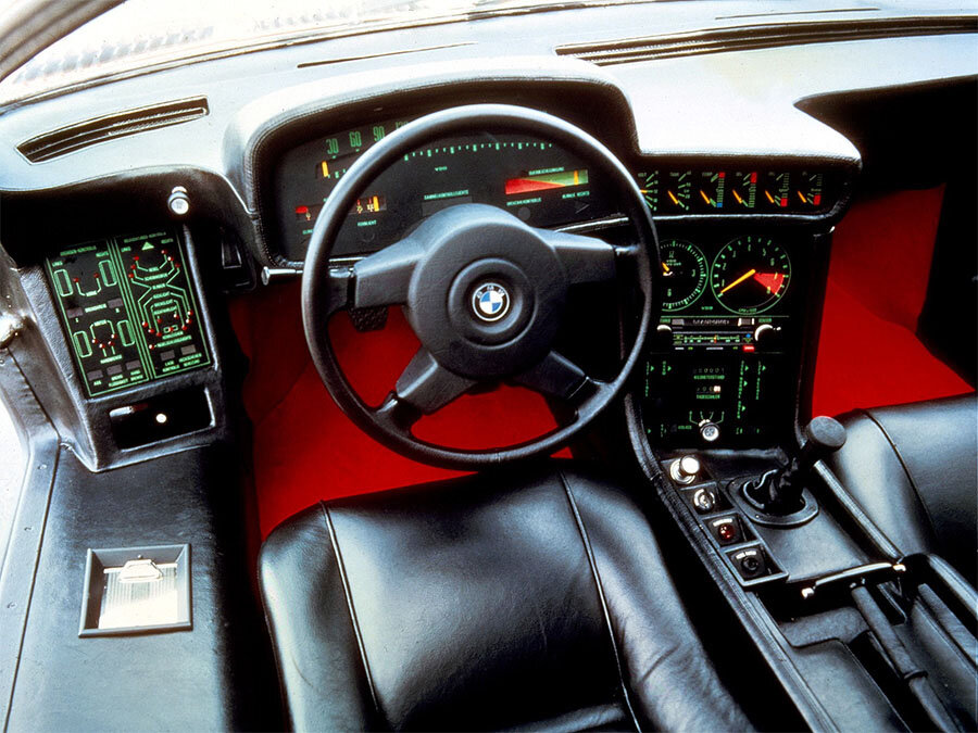 Photo A.011099 BMW TURBO CONCEPT 1972 FRONT PANEL E25 