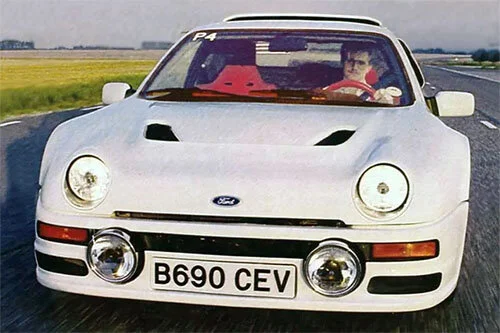 VIN: the works Ford RS200 chassis 004