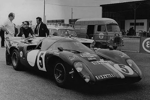 VIN: the John Woolfe / Racing Team VDS Lola T70 Mk3B GT chassis SL76/146
