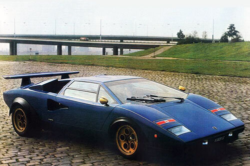 VIN: Walter Wolf's Lamborghini Countach LP400 Speciale chassis 
