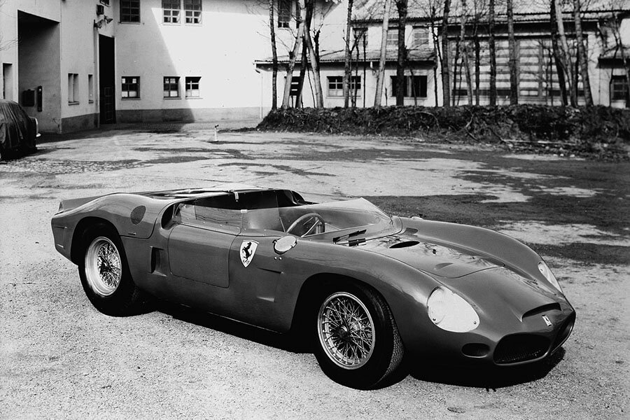 Ferrari dino 196 sp prova 1962 by fantuzzi 1:43 auto competizione art model 