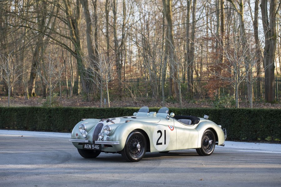 Jaguar Xk120 Race Car