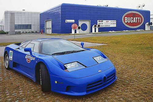 VIN: Michael Schumacher's Bugatti EB110 SS chassis SS39020
