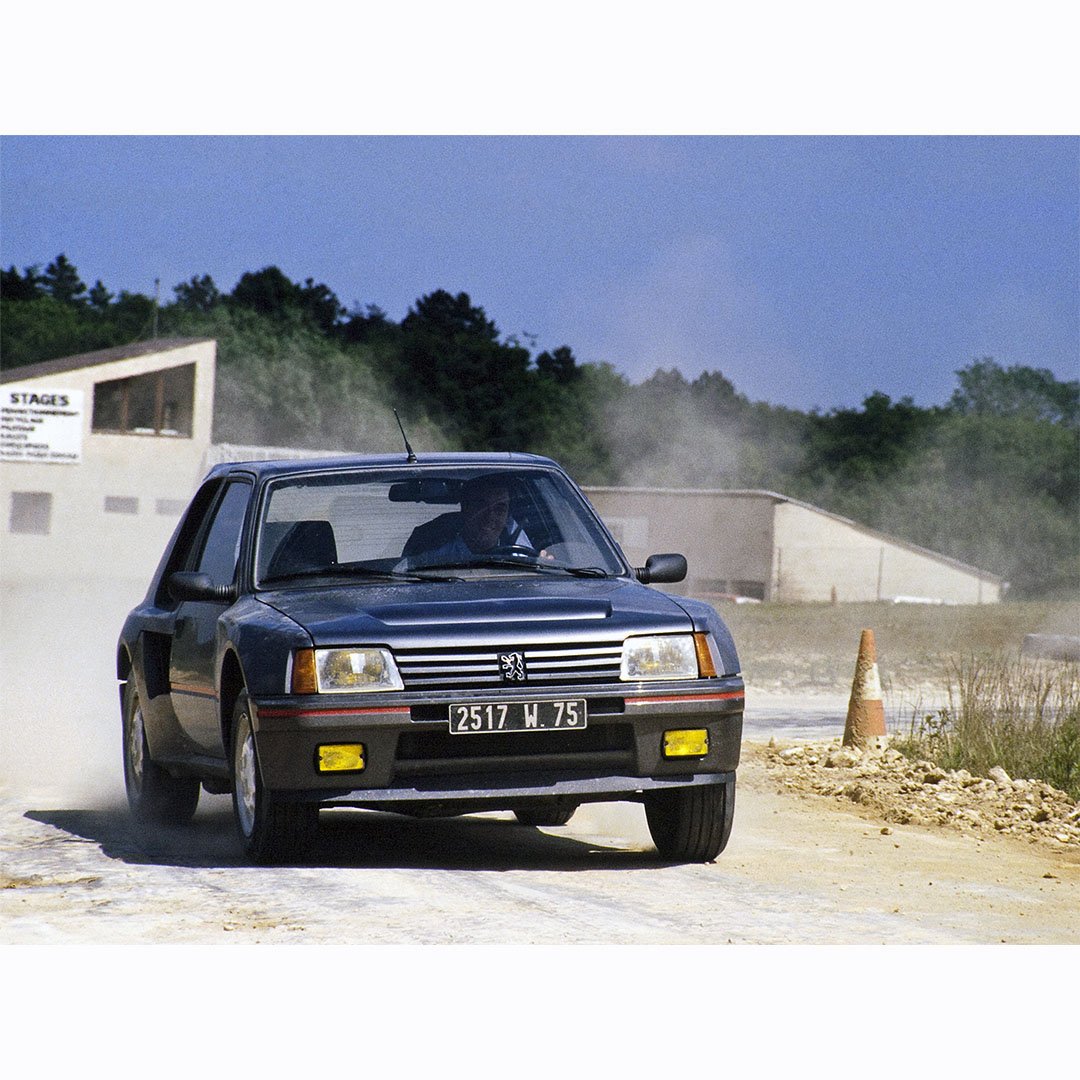Peugeot's road-going iteration of the 205 T16 which became the most successful rally car of the spectacular Group B era.

Photo credit: Peugeot

#peugeot #peugeot205 #peugeot205t16 #205 #205t16 #t16 #groupb #wrc #1983 #1984 #homologationspecials #wor