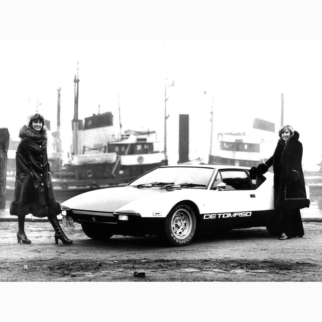 Press shot for the new De Tomaso Pantera GTS.

Photo credit: De Tomaso

#detomaso #detomasopantera #detomasopanteragts #pantera #panteragts #1971 #1972 #70sfashion #1970sfashion #seventiesfashion #ghia