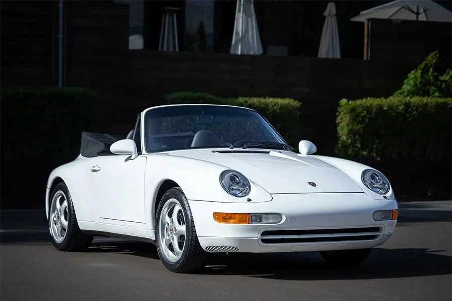 One to Buy: 279 mile Grand Prix White 1995 Porsche 911 3.6 Carrera Cabriolet (993)