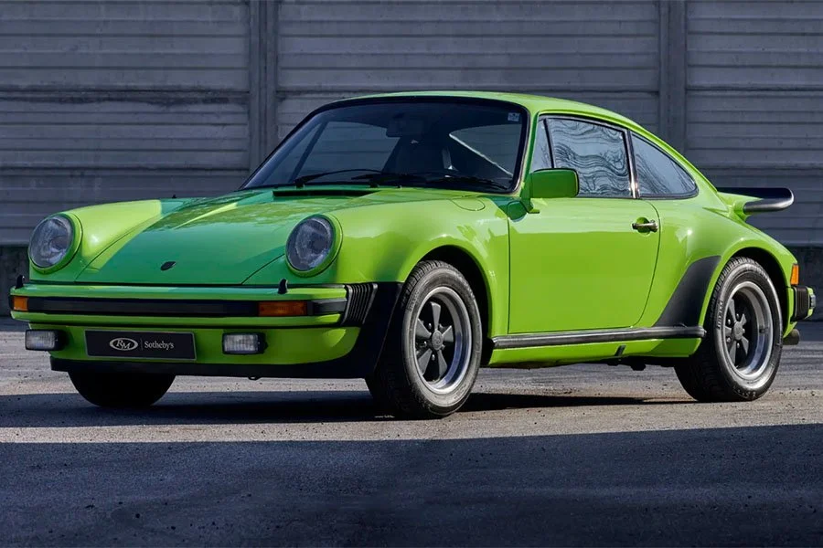 One to Buy: Non-sunroof Apple Green 1976 Porsche 911 3.0 Turbo (930)