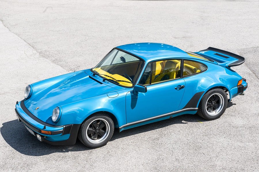 One to Buy: Non-sunroof Turquoise Diamond Metallic 1976 Porsche 911 3.0 Turbo (930)
