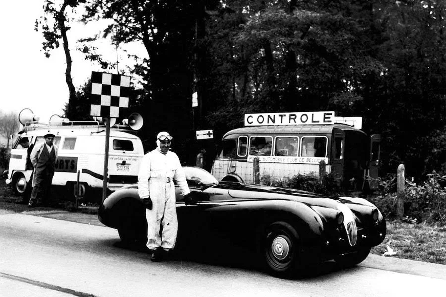 VIN: the Jabbeke record setting Jaguar XK120 chassis 660986
