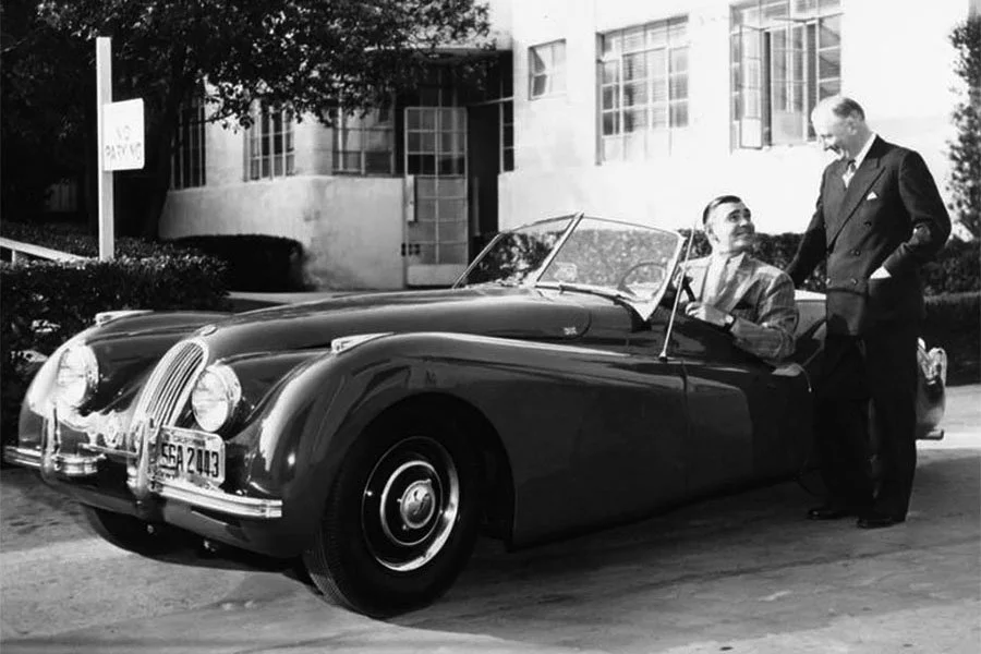 VIN: Clark Gable's Jaguar XK120 chassis 670003
