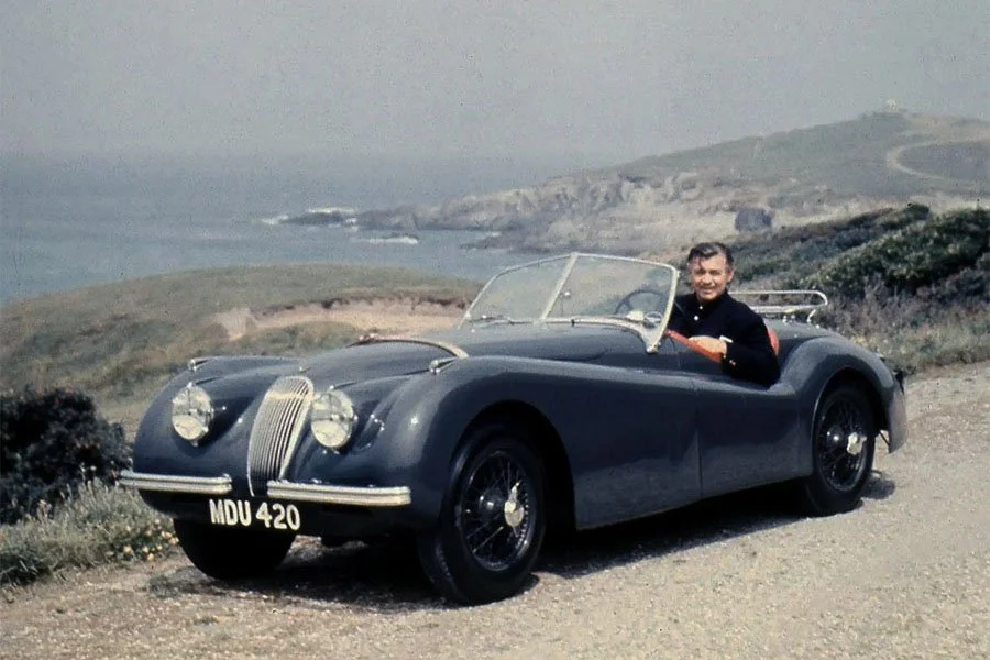 VIN: the Clark Gable Jaguar XK120 chassis 672282