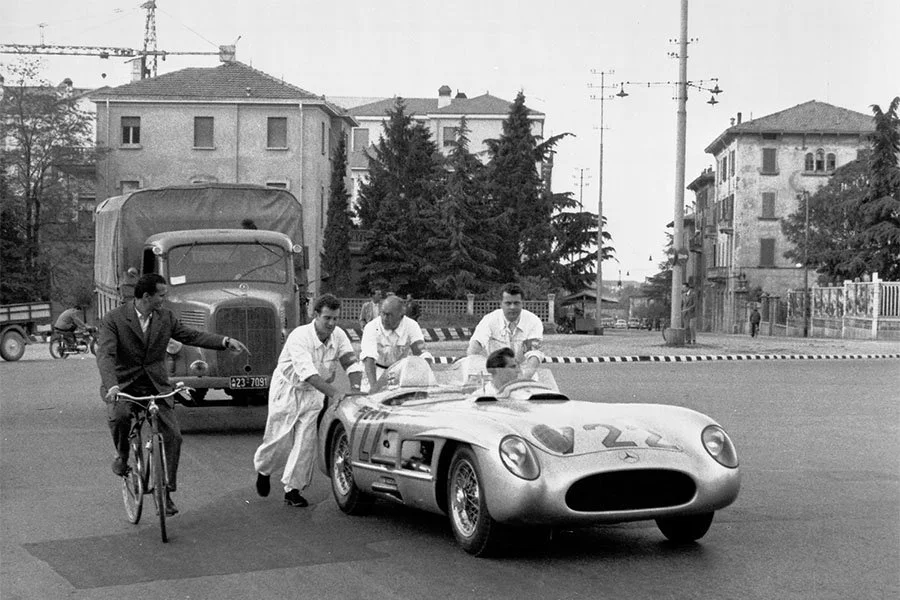 VIN: the works Mercedes-Benz W196S 300 SLR chassis 0004/55