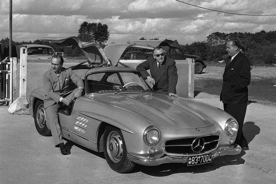 VIN: the works Mercedes-Benz W198 300 SL Gullwing chassis 198.040.4500019
